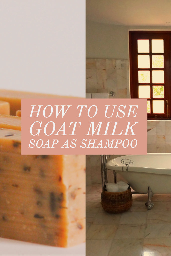 How to Use Goat Milk Soap as Shampoo - Bend Soap Company